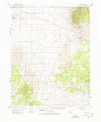 Frisco Utah Historical topographic map, 1:62500 scale, 15 X 15 Minute, Year 1959