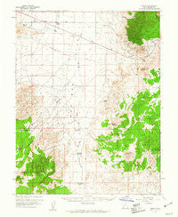 Frisco Utah Historical topographic map, 1:62500 scale, 15 X 15 Minute, Year 1959