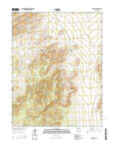 Frisco SW Utah Current topographic map, 1:24000 scale, 7.5 X 7.5 Minute, Year 2014