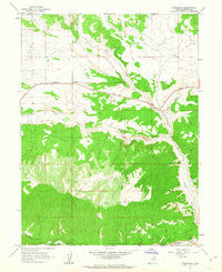 Fruitland Utah Historical topographic map, 1:24000 scale, 7.5 X 7.5 Minute, Year 1962