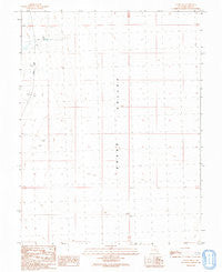 Gandy SW Utah Historical topographic map, 1:24000 scale, 7.5 X 7.5 Minute, Year 1991