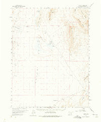Gandy Utah Historical topographic map, 1:62500 scale, 15 X 15 Minute, Year 1960