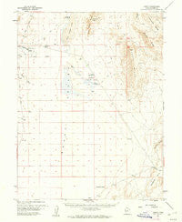 Gandy Utah Historical topographic map, 1:62500 scale, 15 X 15 Minute, Year 1960