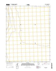 Gandy SW Utah Current topographic map, 1:24000 scale, 7.5 X 7.5 Minute, Year 2014