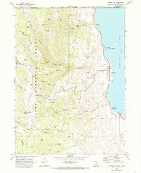 Garden City Utah Historical topographic map, 1:24000 scale, 7.5 X 7.5 Minute, Year 1969