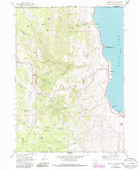 Garden City Utah Historical topographic map, 1:24000 scale, 7.5 X 7.5 Minute, Year 1969