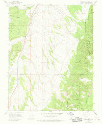 George Mtn Utah Historical topographic map, 1:24000 scale, 7.5 X 7.5 Minute, Year 1966