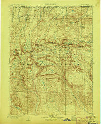 Gilbert Peak Utah Historical topographic map, 1:125000 scale, 30 X 30 Minute, Year 1906