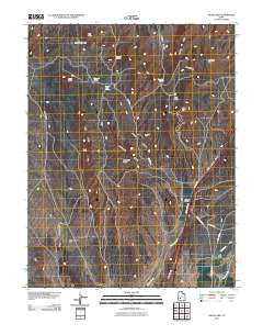 Gillies Hill Utah Historical topographic map, 1:24000 scale, 7.5 X 7.5 Minute, Year 2011