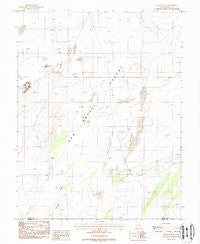 Gilson Butte Utah Historical topographic map, 1:24000 scale, 7.5 X 7.5 Minute, Year 1988