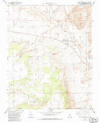 Glen Canyon City Utah Historical topographic map, 1:24000 scale, 7.5 X 7.5 Minute, Year 1981