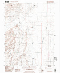 Goblin Valley Utah Historical topographic map, 1:24000 scale, 7.5 X 7.5 Minute, Year 1996