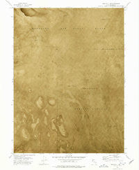 Gold Hill 1 SW Utah Historical topographic map, 1:24000 scale, 7.5 X 7.5 Minute, Year 1973