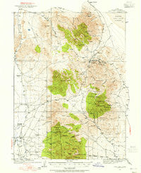 Gold Hill Utah Historical topographic map, 1:62500 scale, 15 X 15 Minute, Year 1925