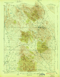 Gold Hill Utah Historical topographic map, 1:62500 scale, 15 X 15 Minute, Year 1928