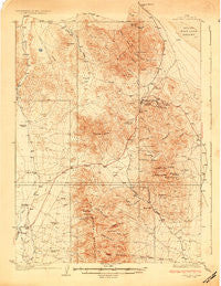 Gold Hill Utah Historical topographic map, 1:62500 scale, 15 X 15 Minute, Year 1928
