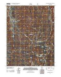 Gooseberry Creek Utah Historical topographic map, 1:24000 scale, 7.5 X 7.5 Minute, Year 2011