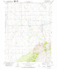 Goshen Utah Historical topographic map, 1:24000 scale, 7.5 X 7.5 Minute, Year 1979