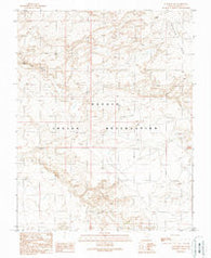 Goulding NW Utah Historical topographic map, 1:24000 scale, 7.5 X 7.5 Minute, Year 1989