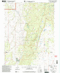 Government Point Utah Historical topographic map, 1:24000 scale, 7.5 X 7.5 Minute, Year 2002