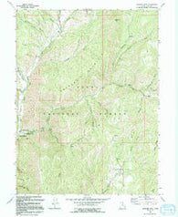 Granger Mtn Utah Historical topographic map, 1:24000 scale, 7.5 X 7.5 Minute, Year 1994
