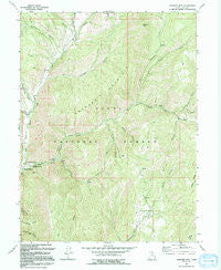 Granger Mtn Utah Historical topographic map, 1:24000 scale, 7.5 X 7.5 Minute, Year 1994