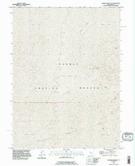 Granite Peak NW Utah Historical topographic map, 1:24000 scale, 7.5 X 7.5 Minute, Year 1993