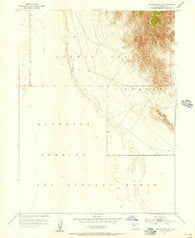 Granite Peak SE Utah Historical topographic map, 1:24000 scale, 7.5 X 7.5 Minute, Year 1954