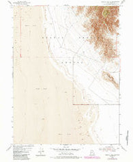 Granite Peak SE Utah Historical topographic map, 1:24000 scale, 7.5 X 7.5 Minute, Year 1954