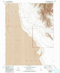Granite Peak SE Utah Historical topographic map, 1:24000 scale, 7.5 X 7.5 Minute, Year 1954