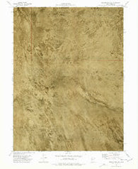 Granite Peak SW Utah Historical topographic map, 1:24000 scale, 7.5 X 7.5 Minute, Year 1973