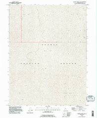 Granite Peak SW Utah Historical topographic map, 1:24000 scale, 7.5 X 7.5 Minute, Year 1993