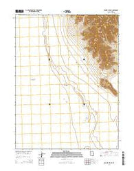 Granite Peak SE Utah Current topographic map, 1:24000 scale, 7.5 X 7.5 Minute, Year 2014