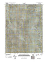 Granite Peak SW Utah Historical topographic map, 1:24000 scale, 7.5 X 7.5 Minute, Year 2011