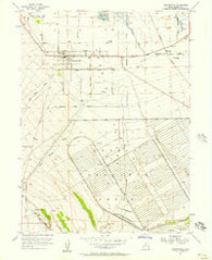 Grantsville Utah Historical topographic map, 1:24000 scale, 7.5 X 7.5 Minute, Year 1955