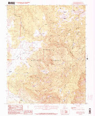 Grass Valley Utah Historical topographic map, 1:24000 scale, 7.5 X 7.5 Minute, Year 1986