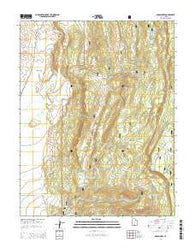 Grass Lakes Utah Current topographic map, 1:24000 scale, 7.5 X 7.5 Minute, Year 2014