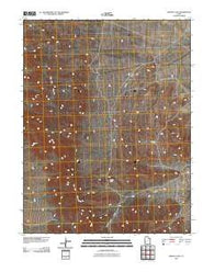 Grassy Cove Utah Historical topographic map, 1:24000 scale, 7.5 X 7.5 Minute, Year 2010