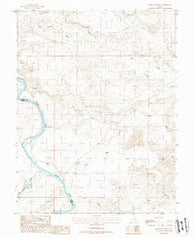 Green River SE Utah Historical topographic map, 1:24000 scale, 7.5 X 7.5 Minute, Year 1988