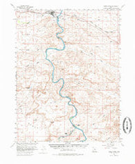 Green River Utah Historical topographic map, 1:62500 scale, 15 X 15 Minute, Year 1954