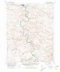 Green River Utah Historical topographic map, 1:62500 scale, 15 X 15 Minute, Year 1954