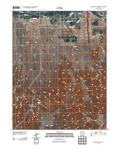 Greenville Bench Utah Historical topographic map, 1:24000 scale, 7.5 X 7.5 Minute, Year 2010