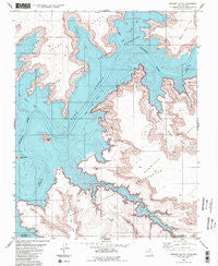 Gregory Butte Utah Historical topographic map, 1:24000 scale, 7.5 X 7.5 Minute, Year 1985