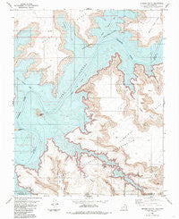 Gregory Butte Utah Historical topographic map, 1:24000 scale, 7.5 X 7.5 Minute, Year 1985