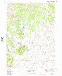 Grouse Creek Utah Historical topographic map, 1:24000 scale, 7.5 X 7.5 Minute, Year 1971