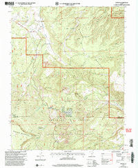 Grover Utah Historical topographic map, 1:24000 scale, 7.5 X 7.5 Minute, Year 2002