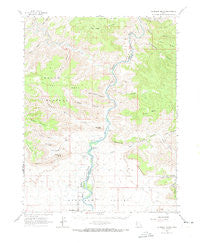 Gunnison Butte Utah Historical topographic map, 1:62500 scale, 15 X 15 Minute, Year 1963