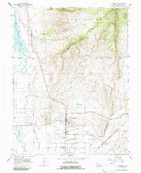Gunnison Utah Historical topographic map, 1:24000 scale, 7.5 X 7.5 Minute, Year 1966