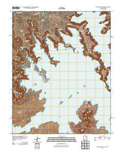 Gunsight Butte Utah Historical topographic map, 1:24000 scale, 7.5 X 7.5 Minute, Year 2011