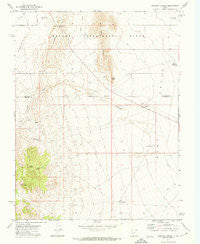 Halfway Summit Utah Historical topographic map, 1:24000 scale, 7.5 X 7.5 Minute, Year 1971